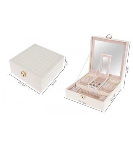 Beautylushh White Jewelry Box