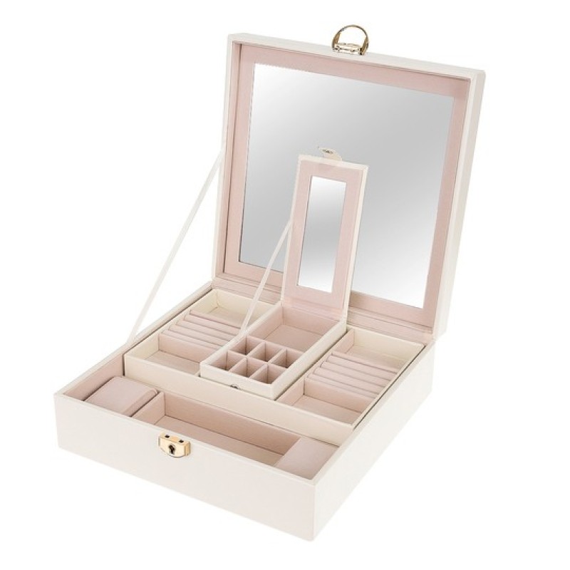 Beautylushh White Jewelry Box Beautylushh White Jewelry Box