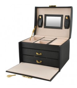 Beautylushh Black Jewelry Box