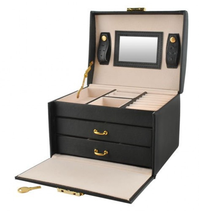 Beautylushh Black Jewelry Box