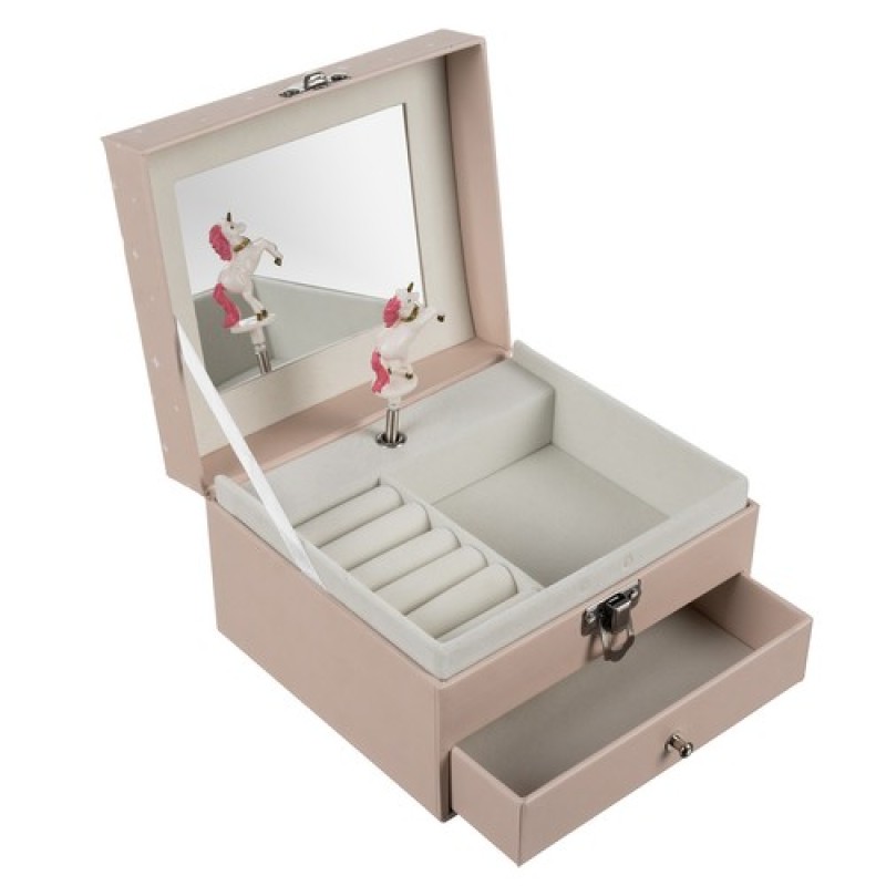 Jewelry Box with Unicorn Music Box Jewelry Box with Unicorn Music Box