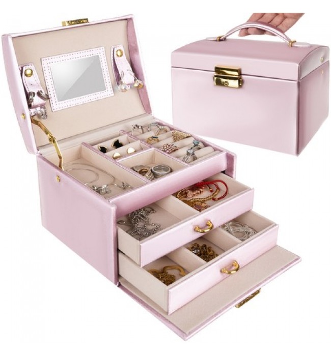 Beautylushh White Jewelry Box