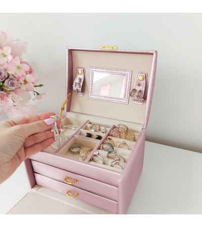 Beautylushh White Jewelry Box