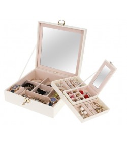Beautylushh White Jewelry Box