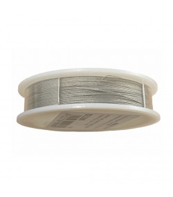 Jewelry wire, stainless steel, nylon coated, 9,2 m, Ø 0,31 mm