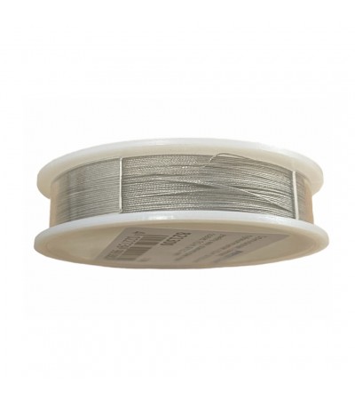 Jewelry wire, stainless steel, nylon coated, 9,2 m, Ø 0,31 mm