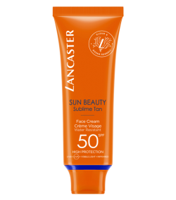 LANCASTER SUN BEAUTY Face Cream SPF 50 – Слънцезащитен крем за лице