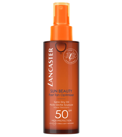 Lancaster Sun Beauty Fast Tan Optimizer Satin Dry Oil SPF50 150 ml