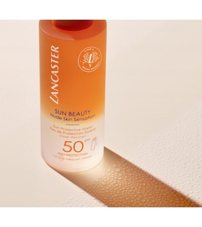 LANCASTER Sun Beauty – Слънцезащитна вода SPF 50