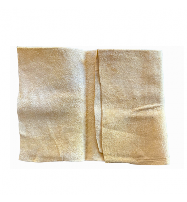Leather cloth for rubbing stones and jewellery 260 x 370 mm