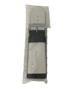 Polo Soft Calf Leather Strap 28mm – Dark Brown, Smooth, With Stitches