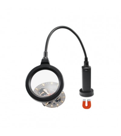 LED Magnifying lamp with magnetic base 16 LEDs