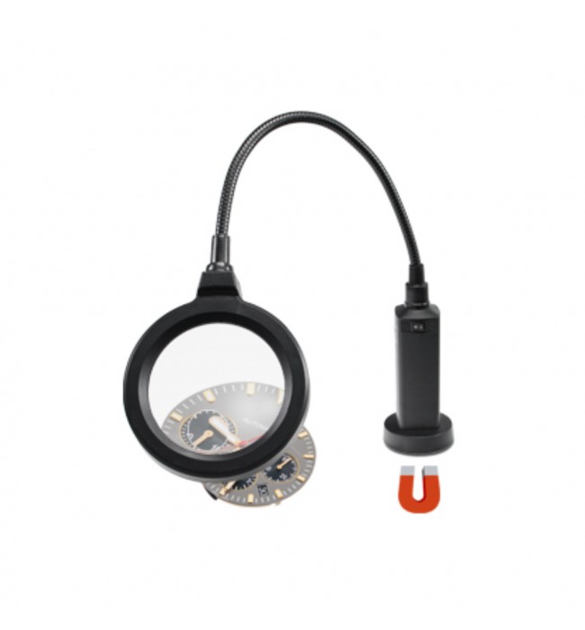 LED Magnifying lamp with magnetic base 16 LEDs
