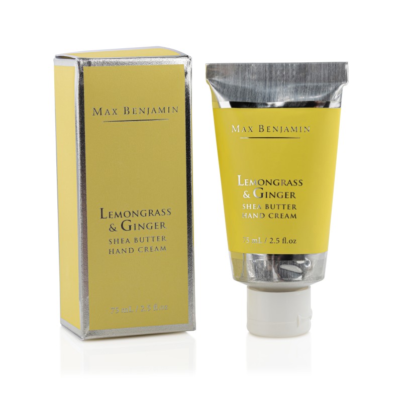 Natural Hand Cream Lemongrass and Ginger Max Benjamin Natural Hand Cream Lemongrass and Ginger Max Benjamin
