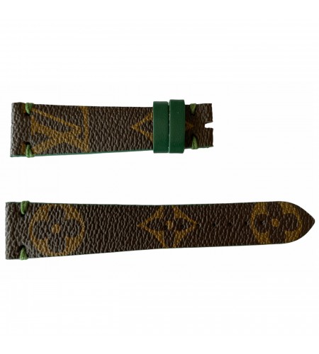 Louis Vuitton monogram leather stra ...