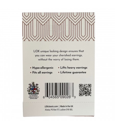 LOX classic locking earring backs r ...