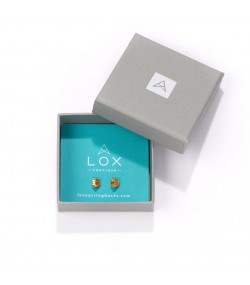 Lox Precious 24ct Gold Plated 925 Sterling Silver Locking Earring Backs – One Pair