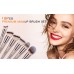 Makeup Brushes, 4 Makeup Sponges & 1 Brush Cleaner Set - Rose Gold BESTOPE