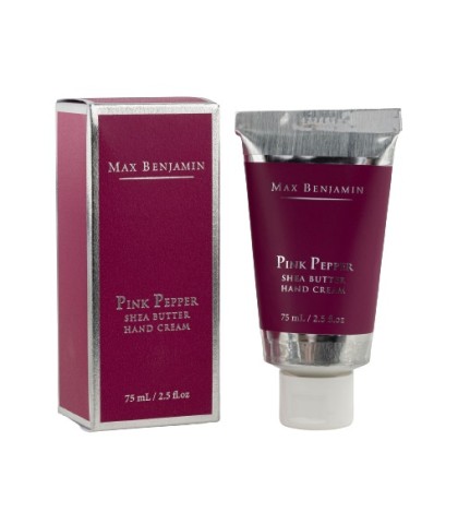 Max Benjamin Pink Pepper Shea Butter Hand Cream 75ml