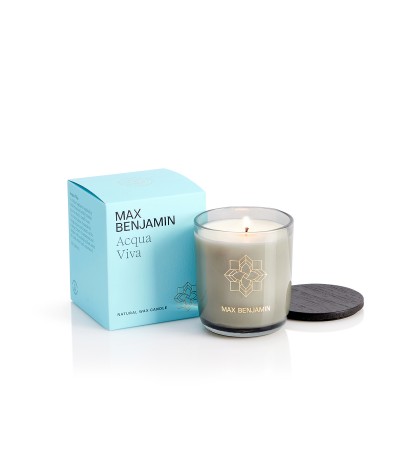 Max Benjamin Acqua Viva Water candle