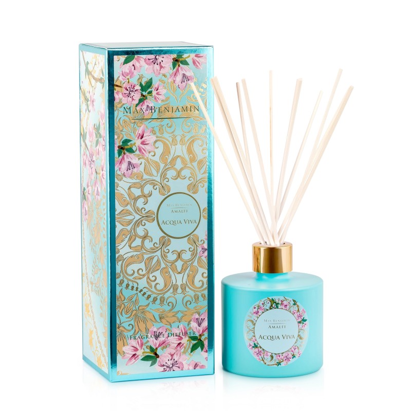 Amalfi - Acqua Viva Luxury Diffuser by Max Benjamin Amalfi - Acqua Viva Luxury Diffuser by Max Benjamin