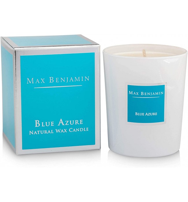 Max Benjamin Blue Azure Natural Candle