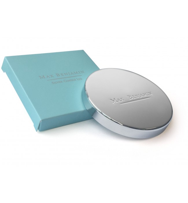 Silver Candle Lid in Gift Box