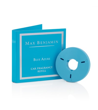 Blue Azure Luxury Car Fragrance Refill - Max Benjamin