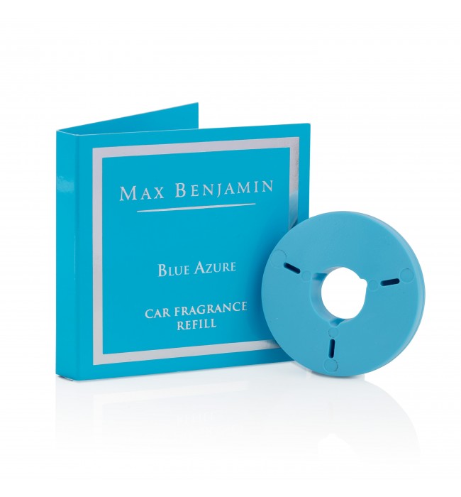 Blue Azure Luxury Car Fragrance Refill - Max Benjamin