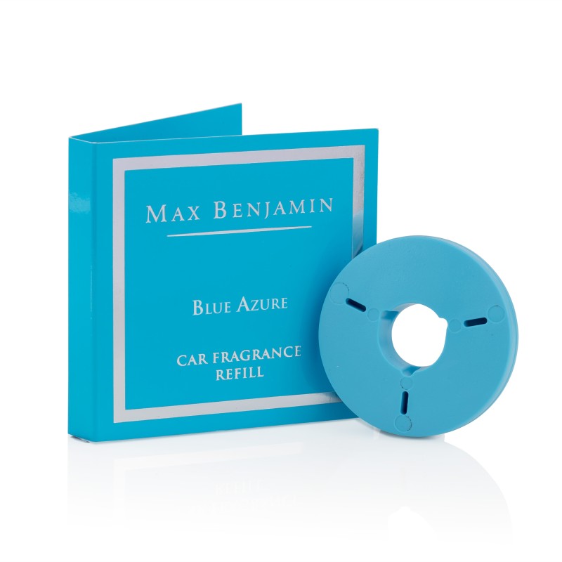 Blue Azure Luxury Car Fragrance Refill - Max Benjamin Blue Azure Luxury Car Fragrance Refill - Max Benjamin