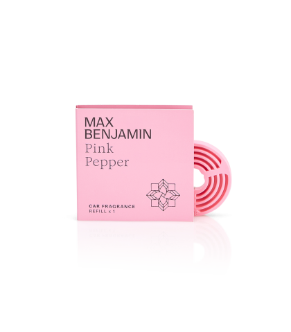 Luxury Car Fragrance Refill - Pink Pepper by Max Benjamin