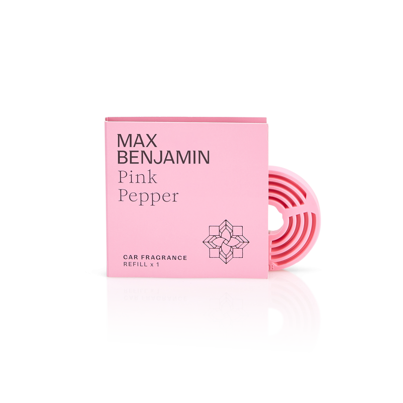 Luxury Car Fragrance Refill - Pink Pepper by Max Benjamin Luxury Car Fragrance Refill - Pink Pepper by Max Benjamin