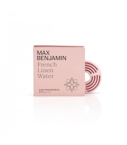 French Linen Water Luxury Car Fragrance Refill Max Benjamin