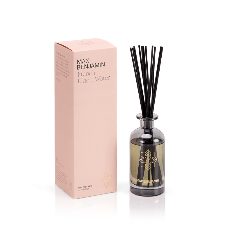 Max Benjamin Water Luxury Diffuser – French Linen Max Benjamin Water Luxury Diffuser – French Linen