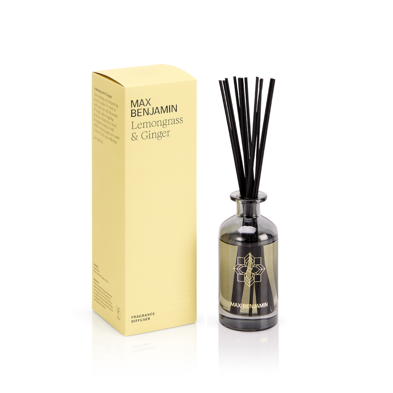Lemongrass & Ginger Luxury Diffuser Max Benjamin Lemongrass & Ginger Luxury Diffuser Max Benjamin