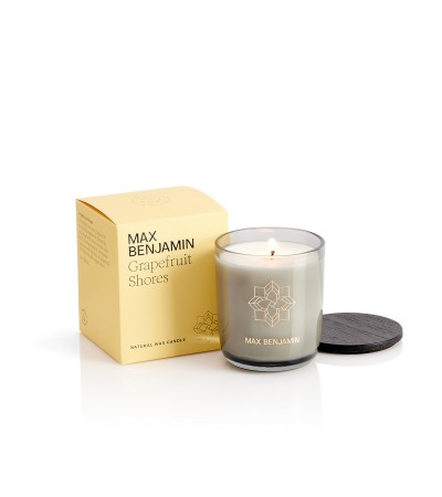 Max Benjamin Grapefruit Shores Water candle