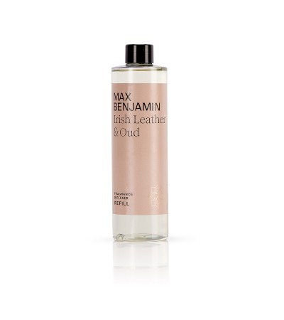 Irish Leather and Oud Diffuser Refill Max Benjamin 300 ml