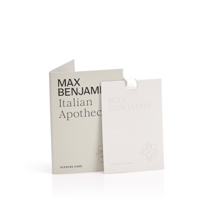 Max Benjamin Italian Apothecary scented card
