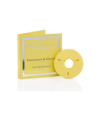 Max Benjamin Lemongrass & Ginger Luxury Car Fragrance Refill