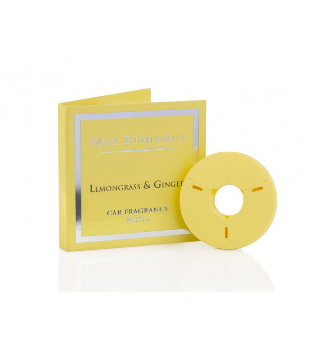 Max Benjamin Lemongrass & Ginger Luxury Car Fragrance Refill