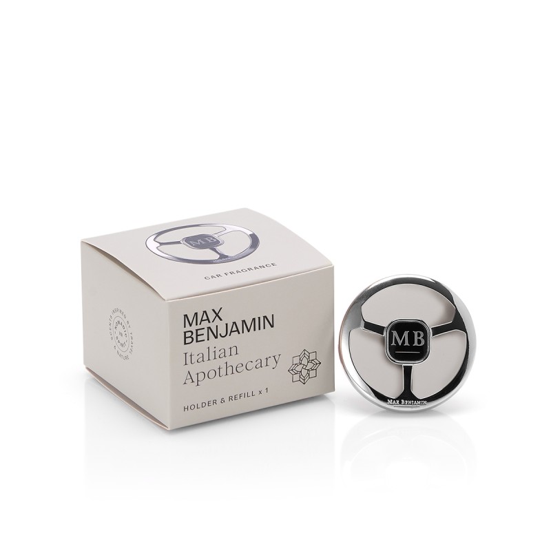 Luxury Car Fragrance Italian Apothecary Max Benjamin Luxury Car Fragrance Italian Apothecary Max Benjamin