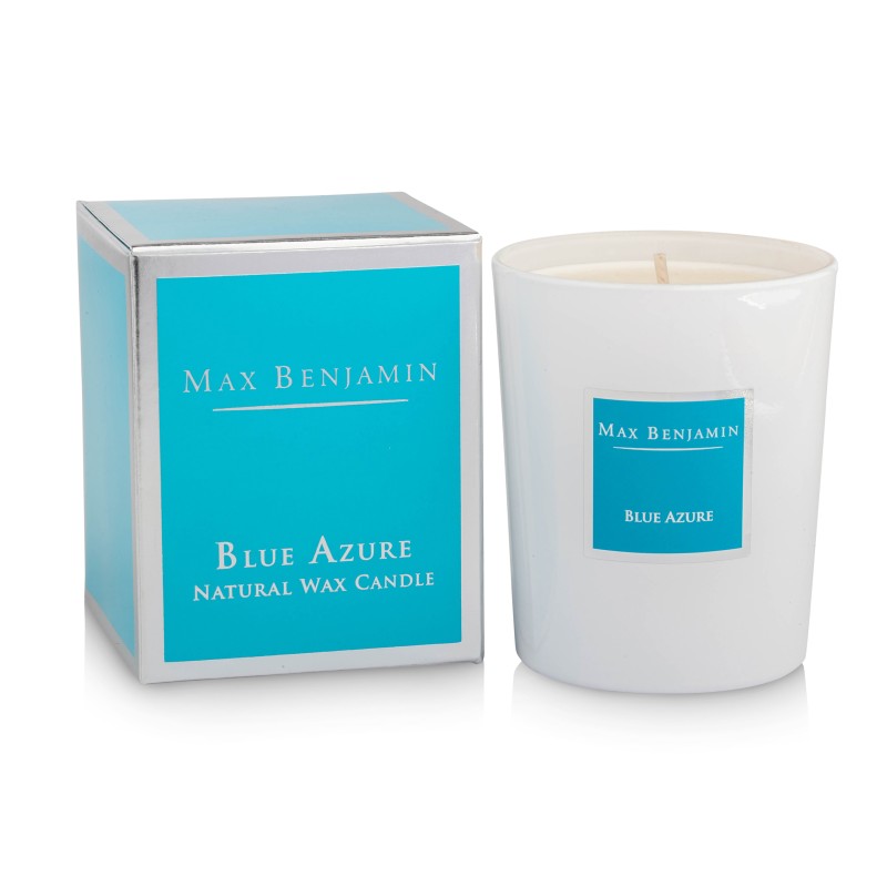 Blue Azure Luxury Natural Candle Max Benjamin Blue Azure Luxury Natural Candle Max Benjamin