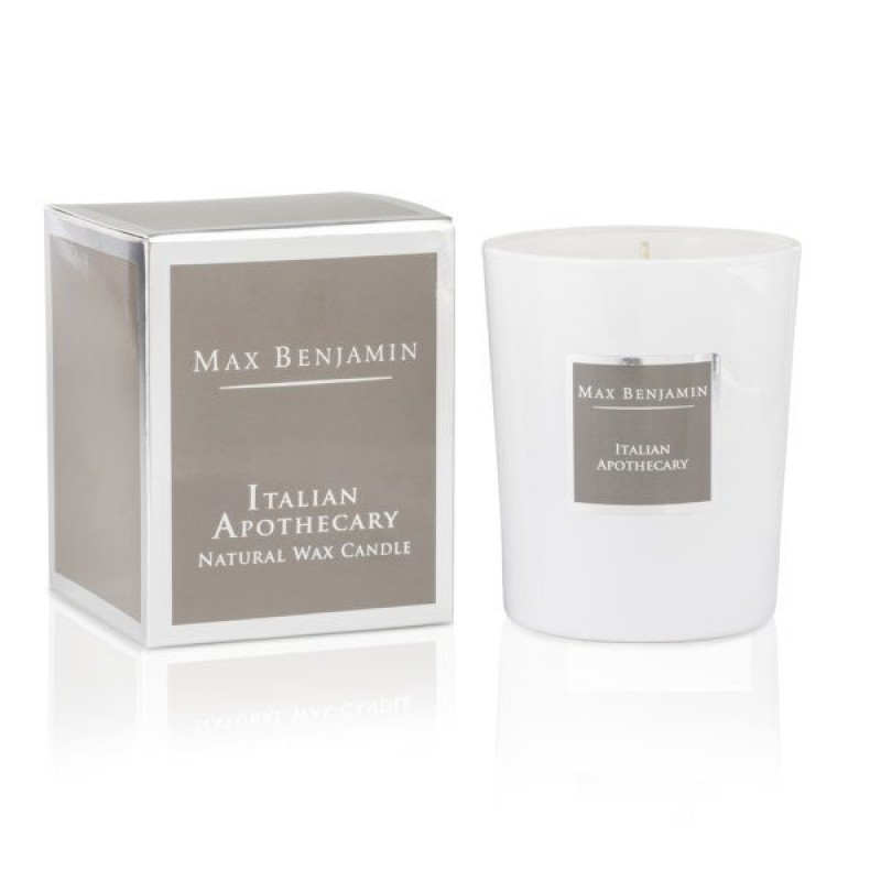 Italian Apothecary Luxury Natural Candle Max Benjamin Italian Apothecary Luxury Natural Candle Max Benjamin