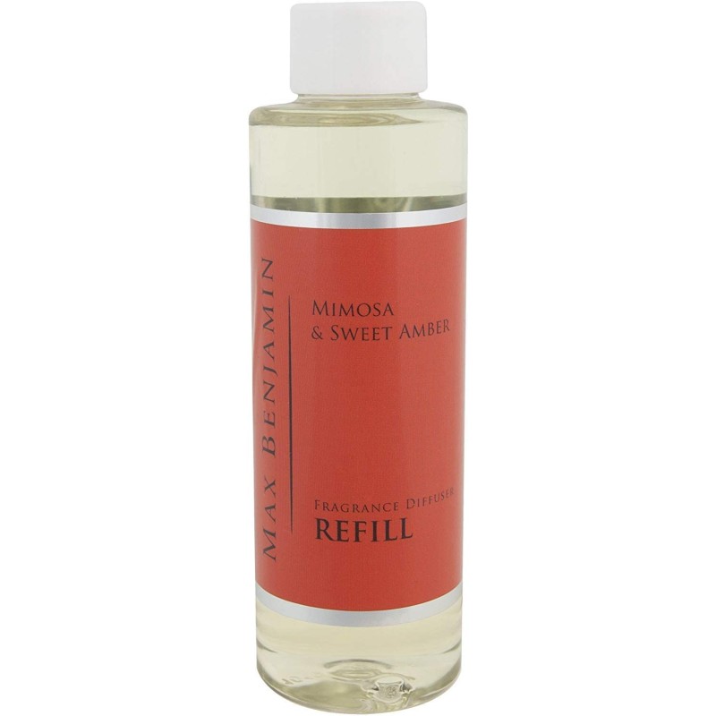 Mimosa and Sweet Amber Luxury Diffuser Refill Max Benjamin 300 ml Mimosa and Sweet Amber Luxury Diffuser Refill Max Benjamin 300 ml