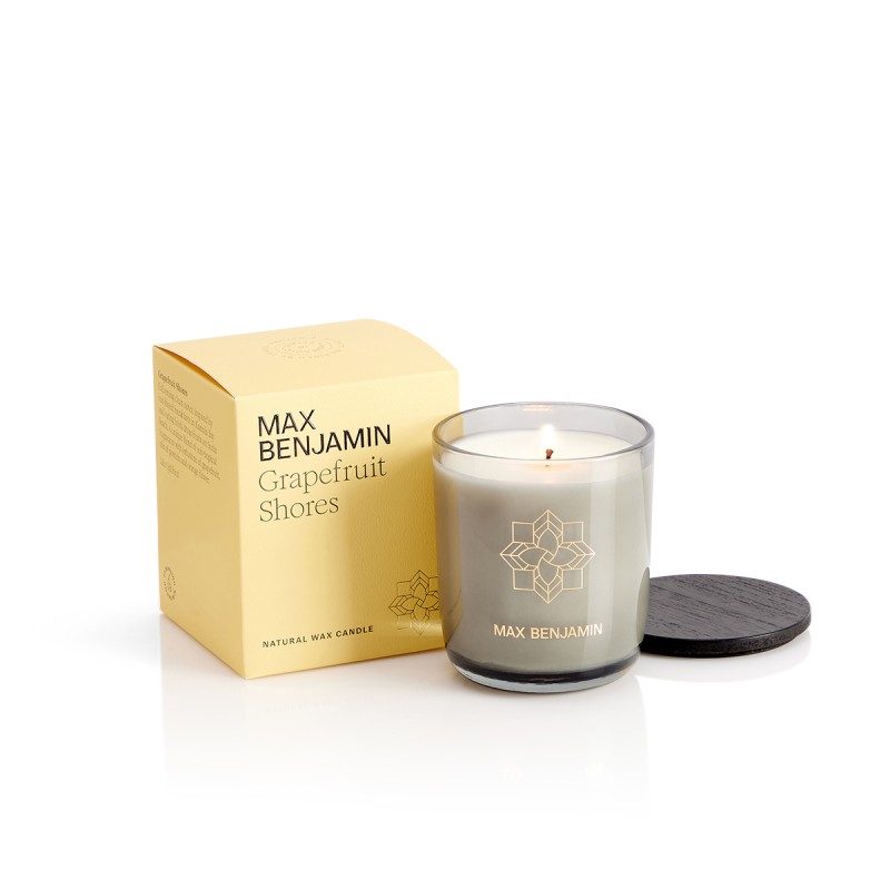 Grapefruit Shores Luxury Natural Candle Max Benjamin Grapefruit Shores Luxury Natural Candle Max Benjamin