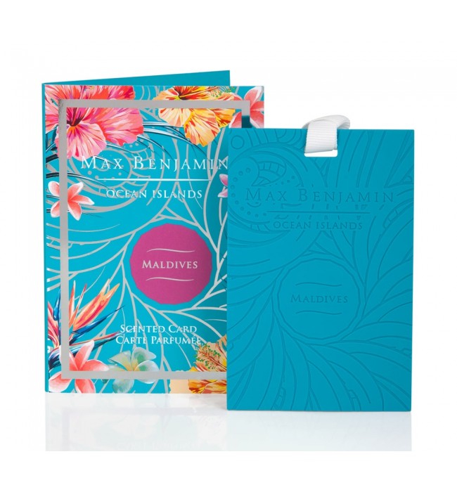 Maldives Luxury Scented Card by Max Benjamin