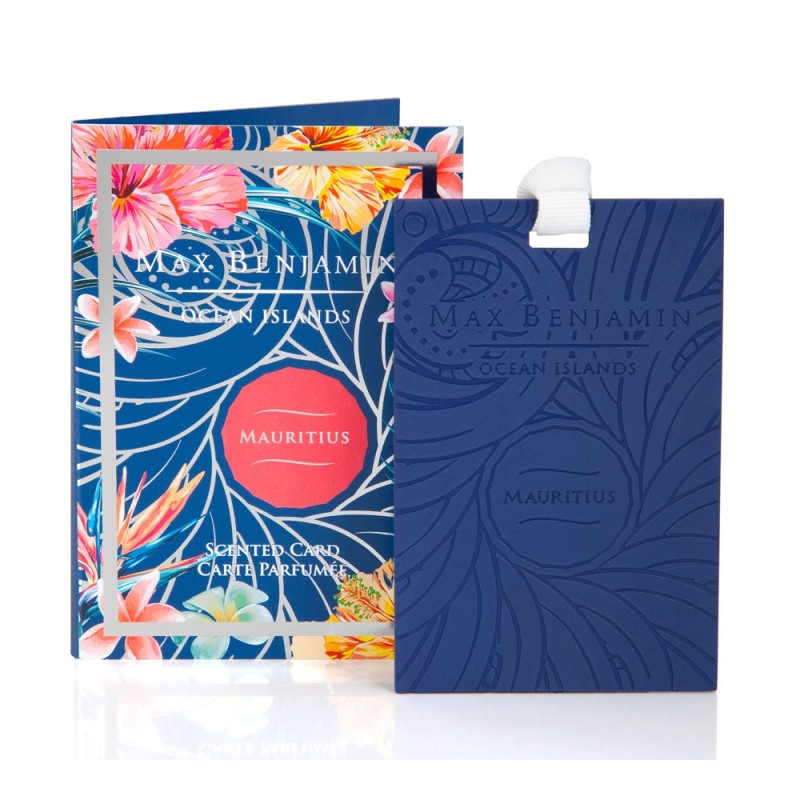 Mauritius Luxury Scented Card – Max Benjamin Mauritius Luxury Scented Card – Max Benjamin