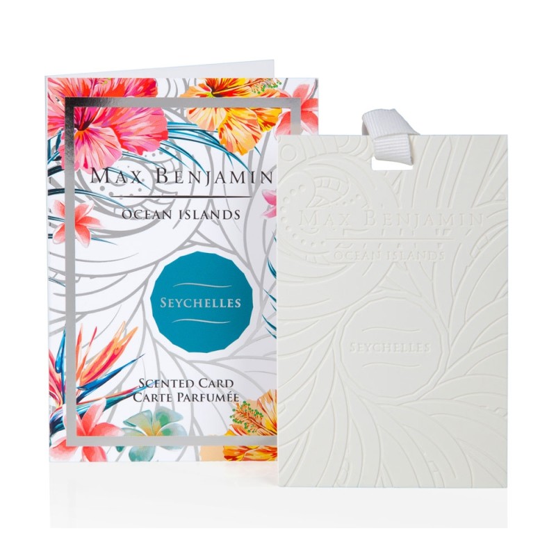 Seychelles Luxury Scented Card Max Benjamin Seychelles Luxury Scented Card Max Benjamin