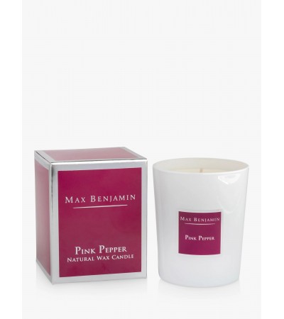 Max Benjamin Pink Pepper Natural Wax Candle