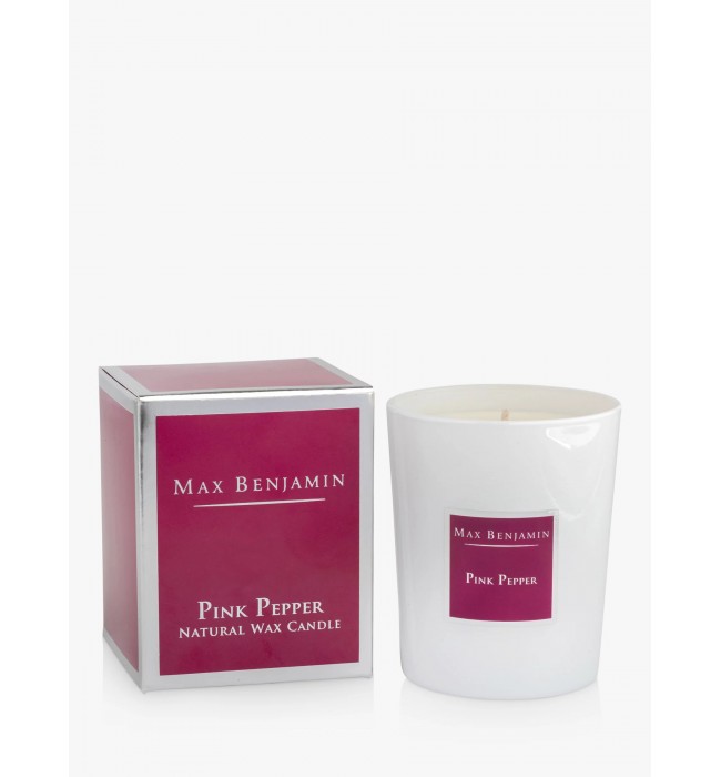 Max Benjamin Pink Pepper Natural Wax Candle